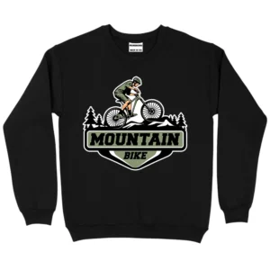 Mountain Bike Sweatshirt - Black