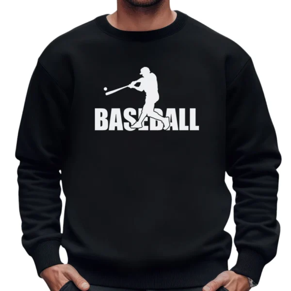 Baseball Everyday Sweatshirts - Black