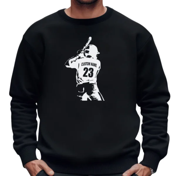 Baseball Is My Favorite Sweatshirts - Black