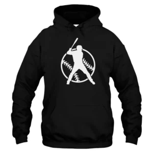 Just Play Baseball Hoodie - Black