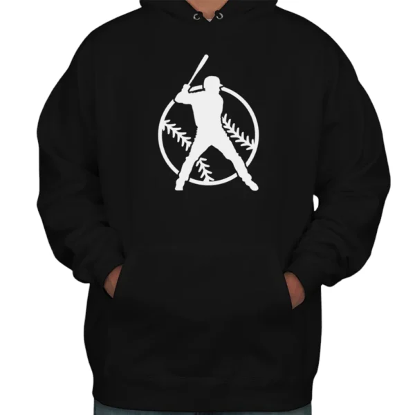Just Play Baseball Hoodie - Black