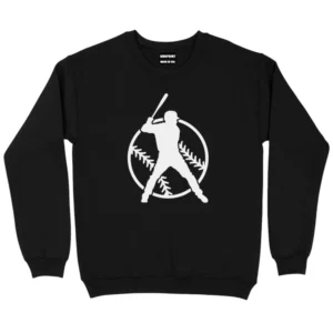 Just Play Baseball Sweatshirts - Black