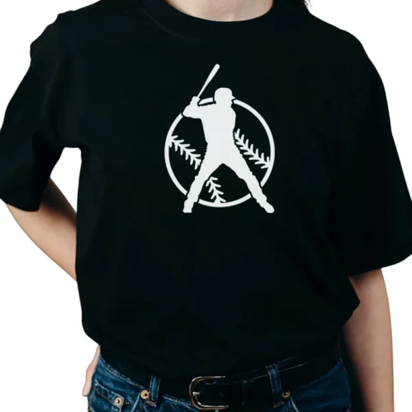Just Play Baseball TShirt - Black