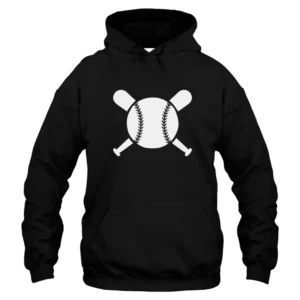 My Life Baseball Hoodie - Black