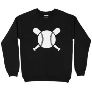 My Life Baseball Sweatshirts - Black