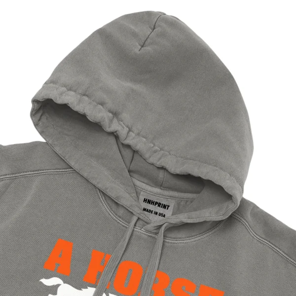 A Horse Is As Mighty As Its Rider Unisex Comfort Colors Hooded Sweatshirt
