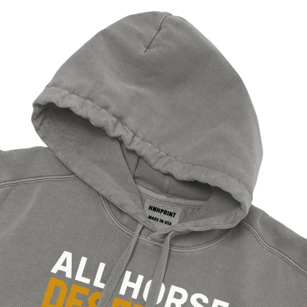 All Horse Deserved To Be Loved By A Litle Girl Unisex Comfort Colors Hooded Sweatshirt