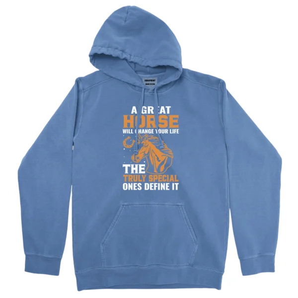 A Great Will Change Your Life The Truly Special Ones Define It Unisex Comfort Colors Hooded Sweatshirt