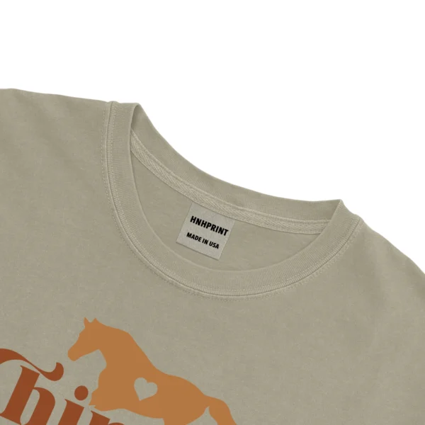 Chin Up Heels Down Unisex Comfort Colors T-shirts