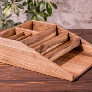 Handcrafted Desk Organizer Set – Pen Holder & Stationery Storage Solution for Desktop2