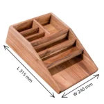 Handcrafted Desk Organizer Set - Pen Holder & Stationery Storage Solution for Desktop