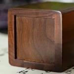 Handcrafted Solid Walnut Desk Organizer - Premium Minimalist Pencil Cup